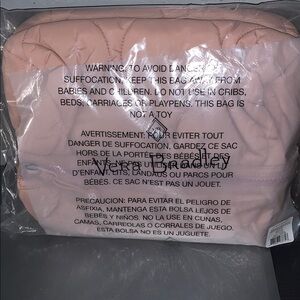 Vera Bradley Featherweight Hanging Organizer-Rose Quartz color